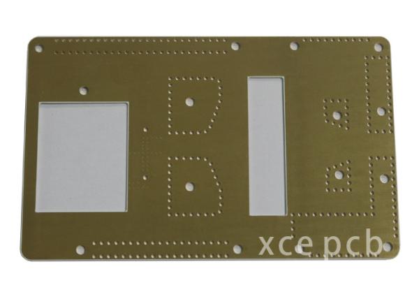 Amateur Radio Antenna TG170 Rogers Material Pcb Without Soldermask , 2oz Finished Copper