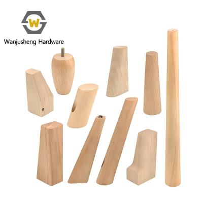 Custom High-Load-Bearing Solid Wood Sofa Legs Cabinet Legs Coffee Table Support Legs Table Legs Height-Enhancing Furniture Legs