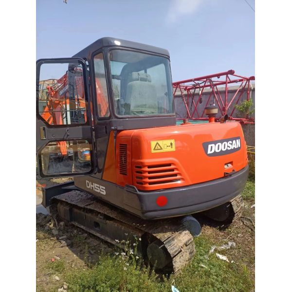 construction digger DX60 used doosan excavator DOOSAN DX55 DX60 used compact excavators