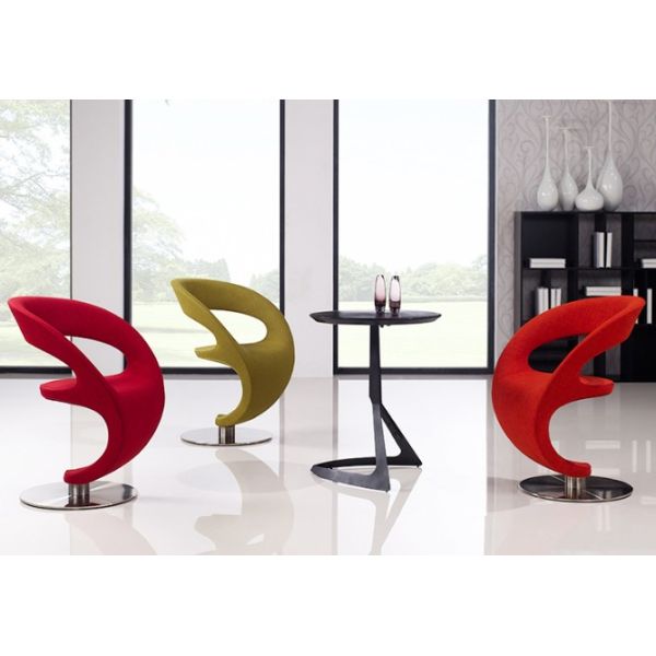Modern Fiberglass Dining Chairs Living Room Chairs Designer Bar furniture
