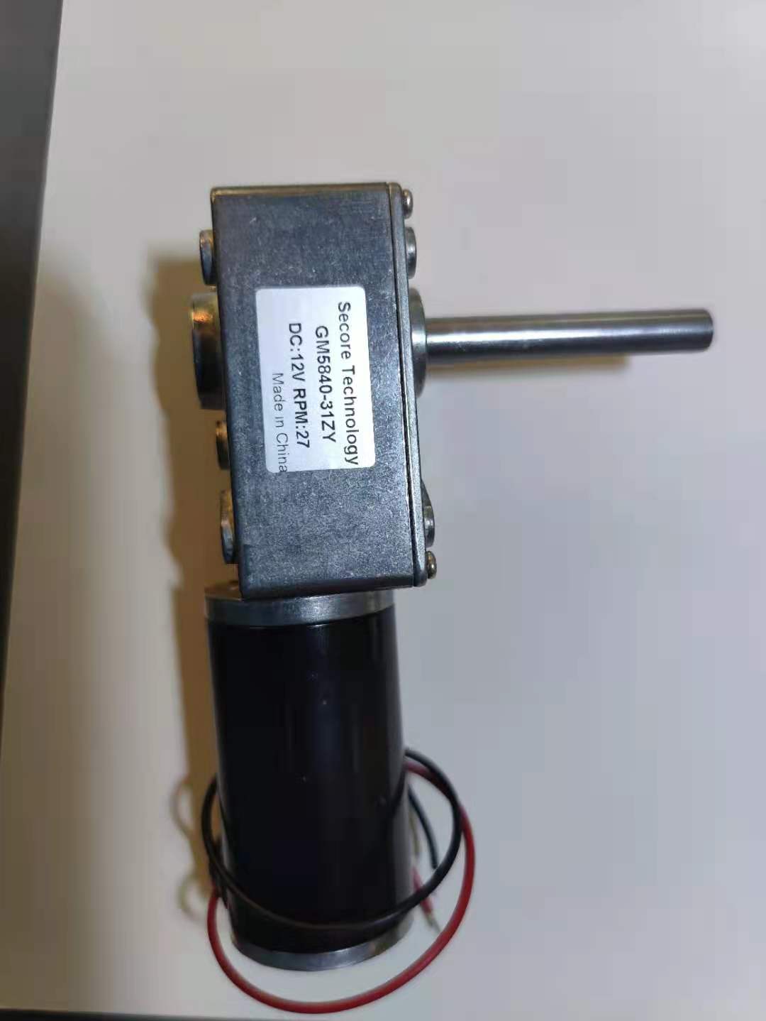 Собственная личность мотора ROHS шестерни DC 30RPM 4.55W безщеточная запирая мотор шестерни червя