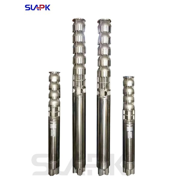 10m³/h-100m³/h QJ Deep Well Stainless Steel Submersible Pump 600v 660v