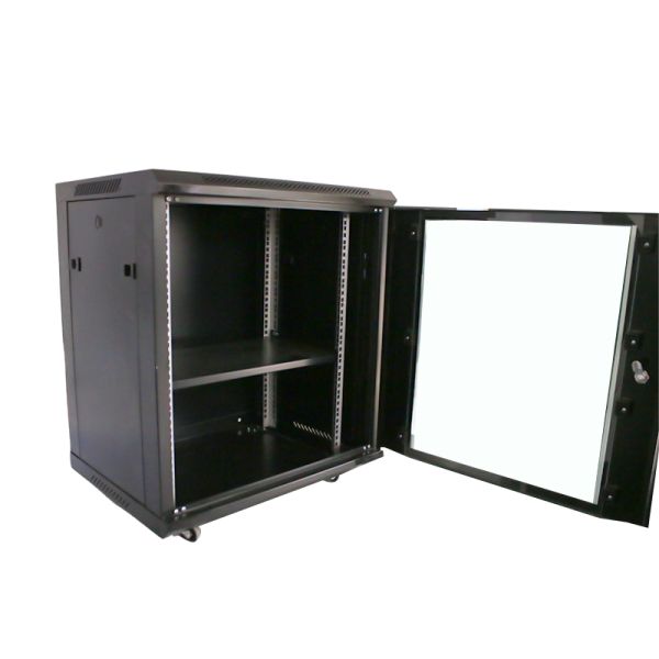 12U Server Room Network Communication Equipment Wall Mounted Cabinet Enclosure 19 inch