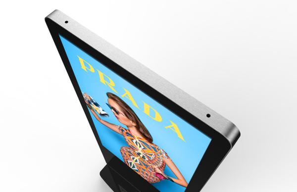 Exposição de funcionamento fácil da propaganda do LCD, suporte do Signage de Digitas uma garantia do ano