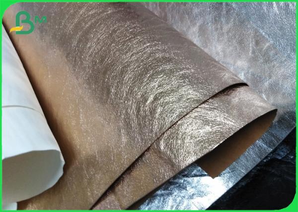 Rolo biodegradável do papel de embalagem De tela natural da cor amarela 150cm x 110 jardas