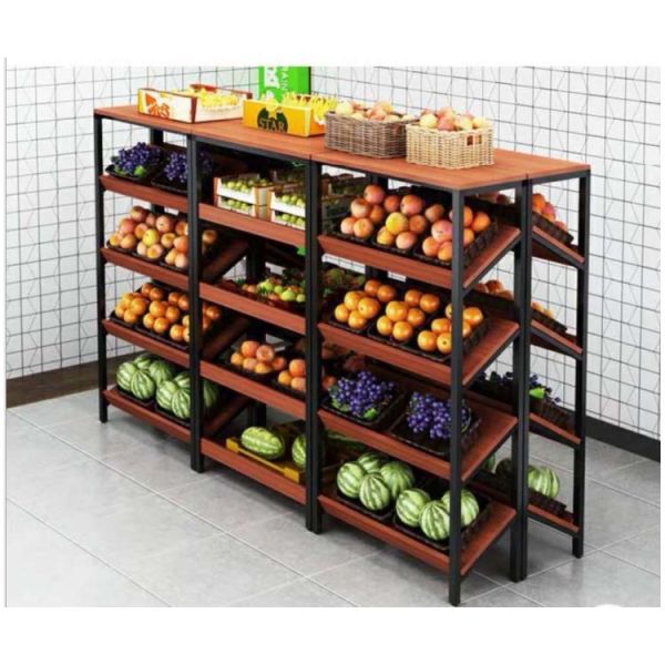 Regular Size Supermarket Display Stand Miniso Stand Shelves Can Storage Customer Color