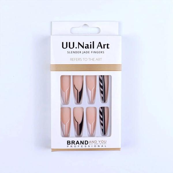 Custom Luxury Press on Nails Packaging Box with Magnetic Closure