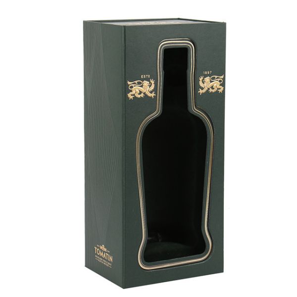 Luxury Premium Hard Cardboard Logotipo personalizado Magnetic Vine Regalo Box Packaging con ventana