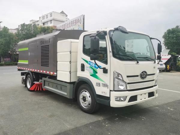 Electric Pressure Washer Truck for Custom's Requirement Energy Type Pure Electric and Cleaning