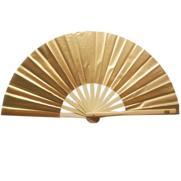 [I AM YOUR FANS] Good Quality Red Bamboo Ribs Fabric Big Hand Fan Hot Sale China Traditional Bamboo Kungfu Fan
