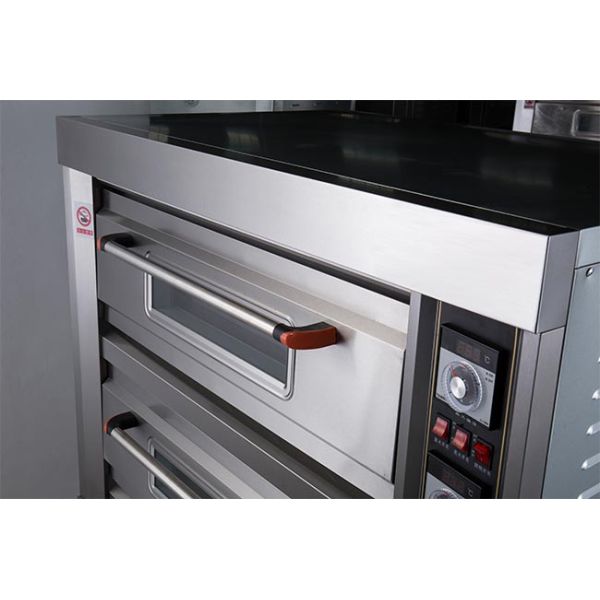 Печь электрических двойных подносов палубы 4 промышленная печь