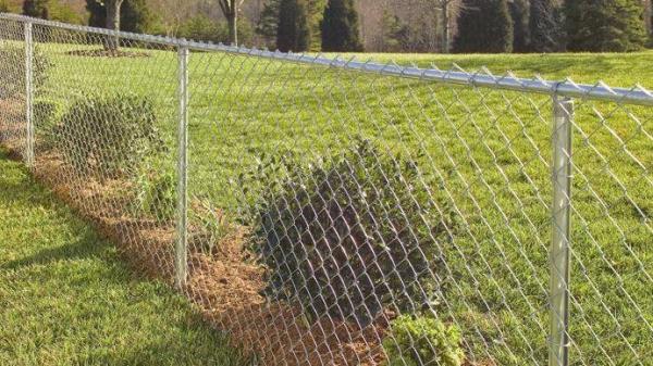 2.1mx10mx50x50mm galvanized steel 	vinyl coated chain link fence from  . Victoria 