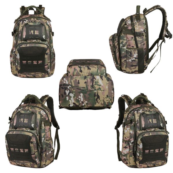 40L Mochila deportiva táctica Repelente de agua Bolsas de caza multifuncionales para montañismo