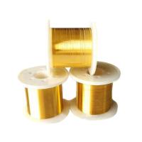Professional Gold Plated Tungsten Wire For Circuit Board Assembly 99.95%