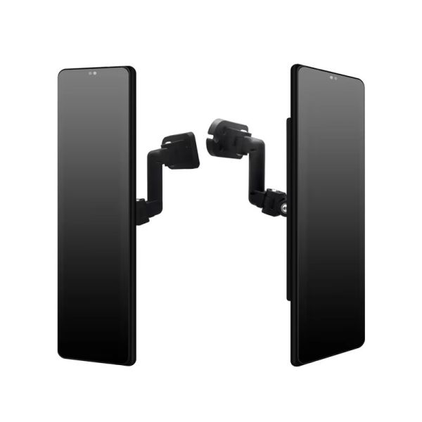 12.3 Inch Truck Blind Spot Smart Electronic Rearview Mirror, Adjustable Heavy Duty Commercial Vehicle Digital Side View Mirror