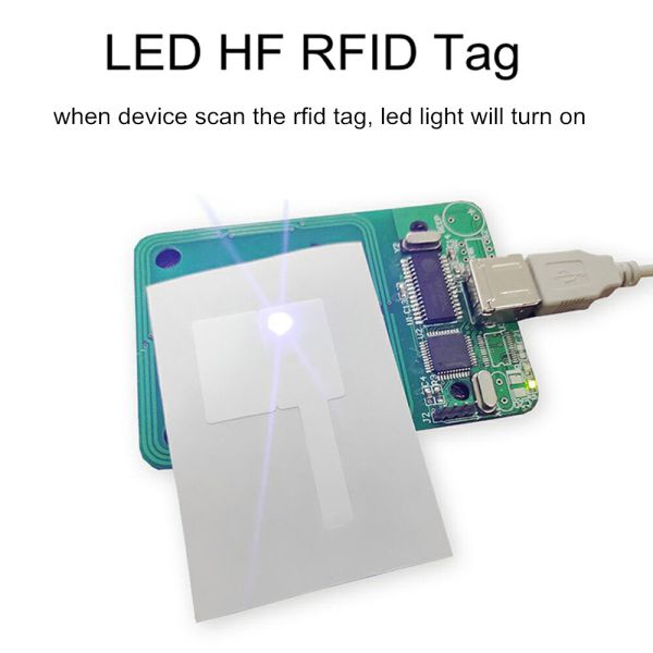 ISO15693 13.56Mhz LED HF RFID Tag RFID Jewelry Tag Lable
