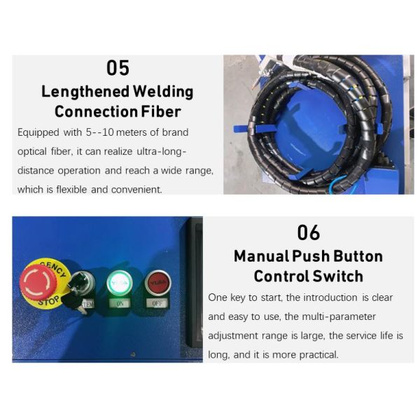 2000W Fiber Handheld Laser Welding Machine 1-4000mm/S Scanning Speed