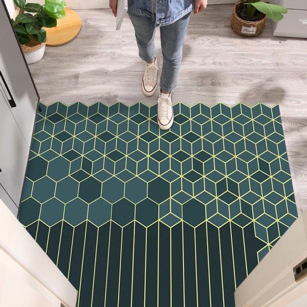 Tapete do tapete de Mat Non Washable Door Floor da porta de entrada do PVC