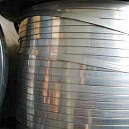 o fio de aço inoxidável Ss do perfil de 1.15x0.55mm prende horizontalmente o tipo liso fio de ligação de alta elasticidade da força