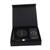 Rechargeable Wireless Power Bank Notebook Keychain Pen Cup Gift Set Business Gift
