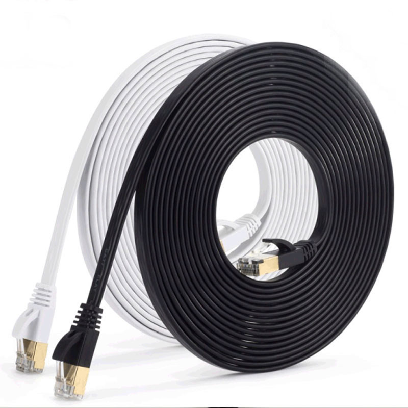 Бескислородный кабель 1000ft меди Cat5e Sheilded кабеля ethernet 32AWG 10G CAT5E