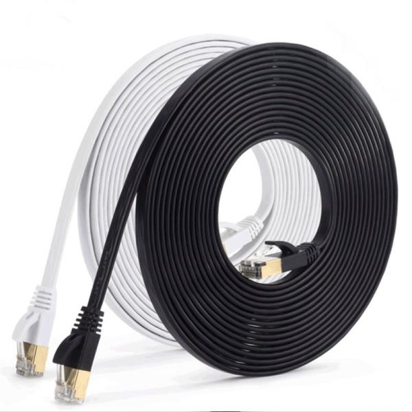 Cabo livre 1000ft do cobre Cat5e de Sheilded do cabo ethernet do oxigênio 32AWG 10G CAT5E