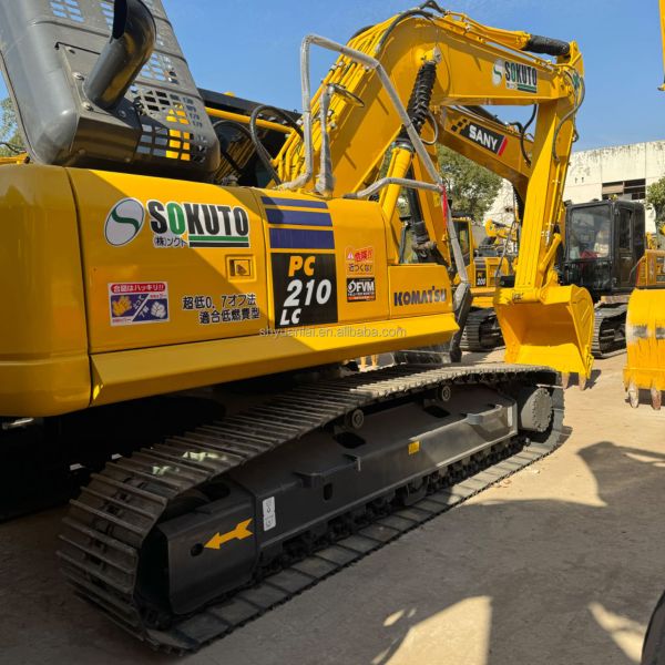 Économie de carburant et système de travail utilisé sur la pelleuse Komatsu PC210 21 tonnes de seconde main 2019