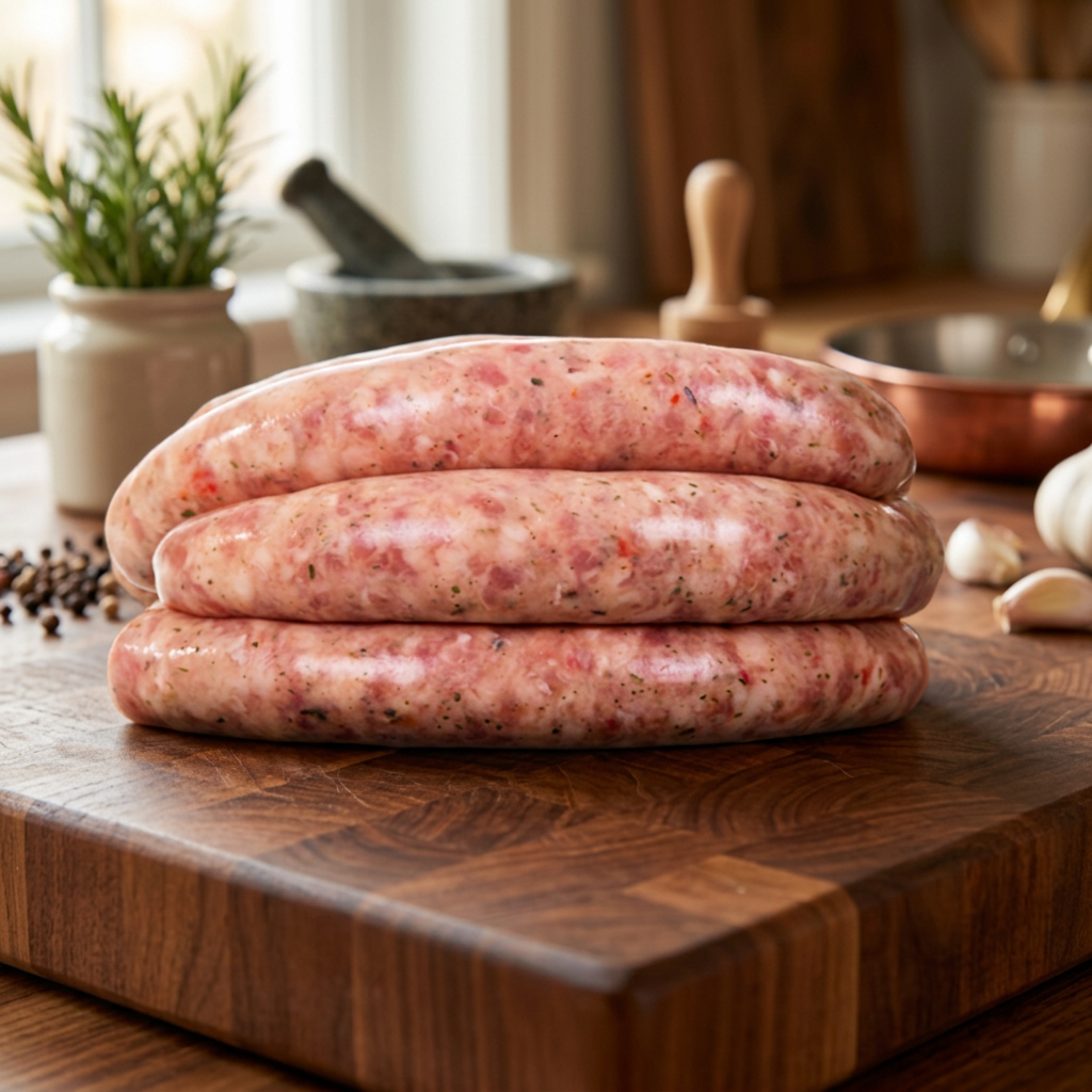 Edible Collagen Sausage Casings 24mm Food Grade HALAL Certified Uniform Size Tender Taste Fresh Beef Sausage