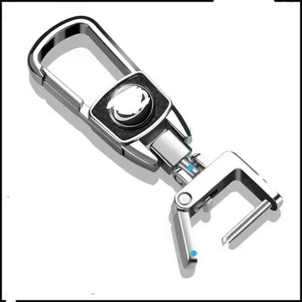 Do metal de múltiplos propósitos liga de zinco do suporte da corrente chave de carro de metal de Alalamu caixa chave da corrente de relógio