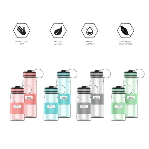 Tritan 1 Litre Gym Water Bottle 2l Water Bottle Bpa Free Wide Mouth