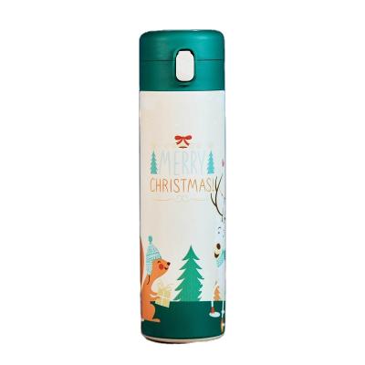 LED Digital Water Bottle Vacuum Thermos Stainless Steel Thermal Water Bottle Kids Water Bottle