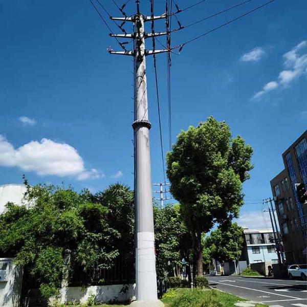 Hot-dip Galvanized High Voltage Power Electric Transmission Line Pole Electrical Equipment