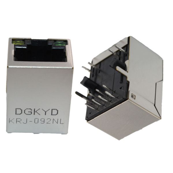 Одиночная плата порта вниз защищала соединитель модульного джак рдж45 Кат5, 10