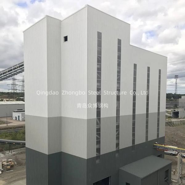 Prefabricated Commercial Steel Building with Light Steel Structure Providing Solutions for Hotel Office