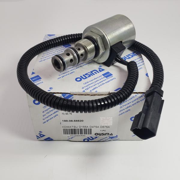 198-06-56520 Solenoid Valve For KOMATSU D155A D475A D757A