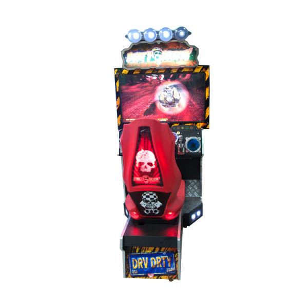 Coin Operated Racing Game Machine , Dirty Drivin Arcade Machine With 42 LCD