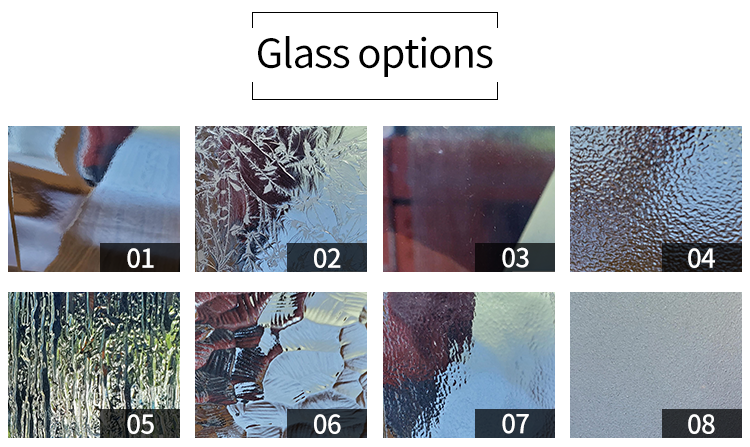 China Patio Single Pocket Double Door Main House Entry Entrance Wrought Iron Door with Elegant Decorative Design