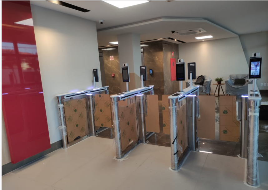 Турникет 0.2s ворот скорости станции метро Rosh контролировал турникеты доступа