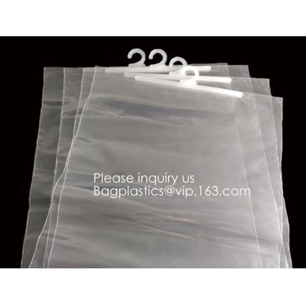 Hair Extension Hanger Bags For Hair Extensions Hair Extension Bag Storaging Bag,snap closure plastic hook hanger bags