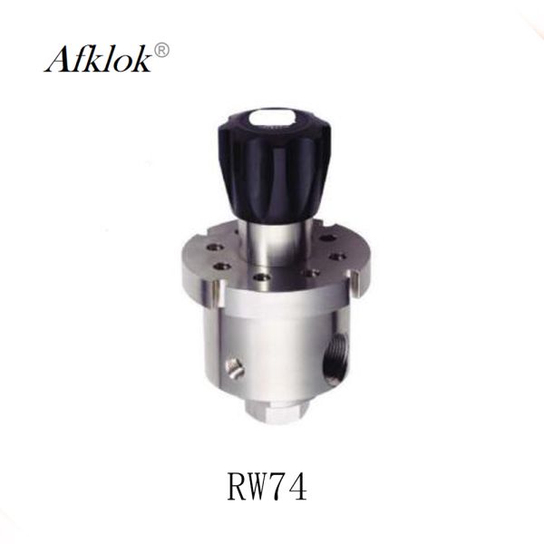 Single Stage Stainless Steel Pressure Regulator , High Pressure Air Regulator Valve