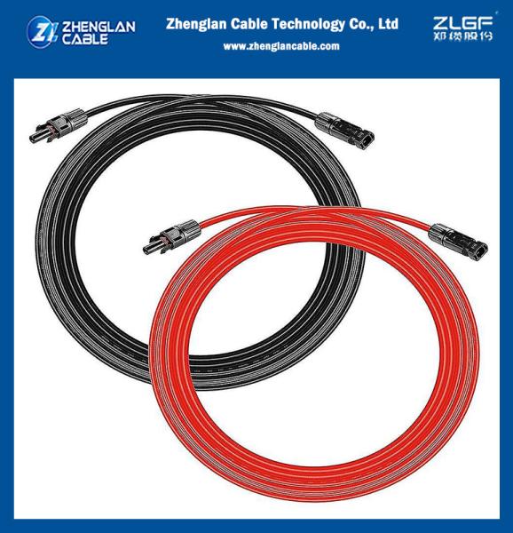 Tuv Approvation Pv Dc Cable Xlpo Isulado Cobre em lata 4mm 6mm 10mm 1.5kv