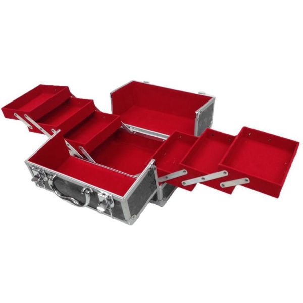 Fashionable Aluminium Makeup Case For Keep Cosmetic And Listing Things