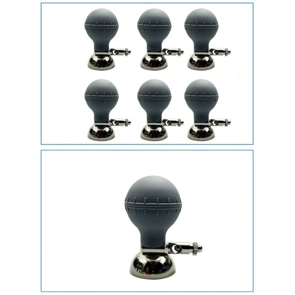Adult Multifunctional ECG Suction Ball 3mm/4mm Grey Matte Surface CE Certified Class II Medical Consumables Premium Quality