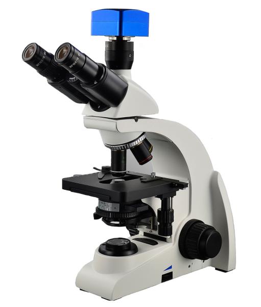 Educational Portable Microscope 1000x WF10X Trinocular Biological Microscope