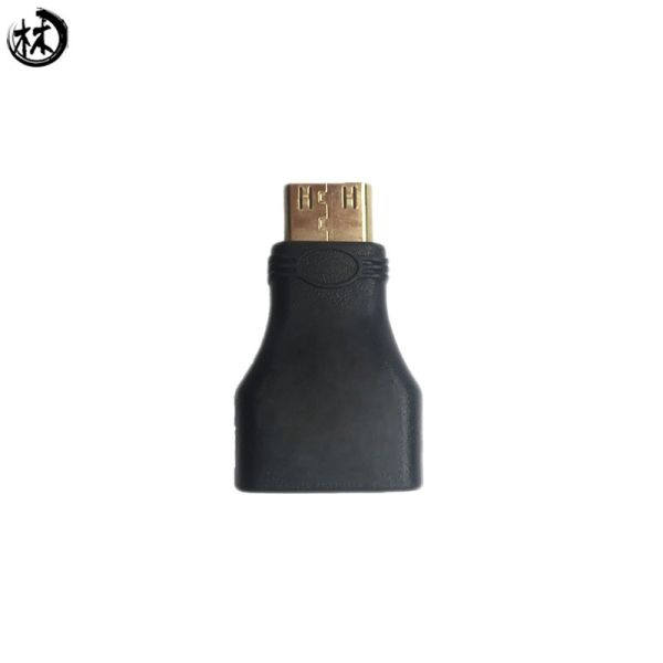 Mini HDTV Male to Female gender,Mini HDTV/M to HDTV/F with golden plate