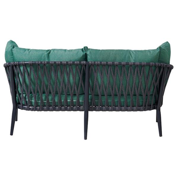 2.5CBM Rope Lounge Sofa 4 Pieces Outdoor Garden Furniture