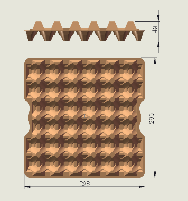 All-in-One Waste Paper Laboratory Paper Pulp Forming Machine / Small Capacity Egg Tray Machine / Lab Sample Molded Pulp Machine Egg Tray Production Process