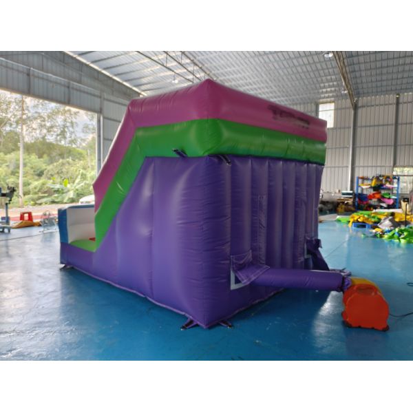 Commercial 0.55 Pvc Digital Printing Inflatable Dry Slide Mickey Mouse Cartoon Inflatable Castle For Outdoor For Kids