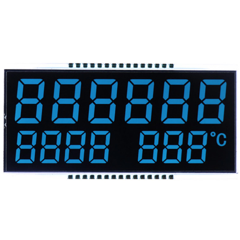 Настройка TN LCD панель, LCD счетчика с напряжением, током, температурой, характеристиками мощности/сегментами