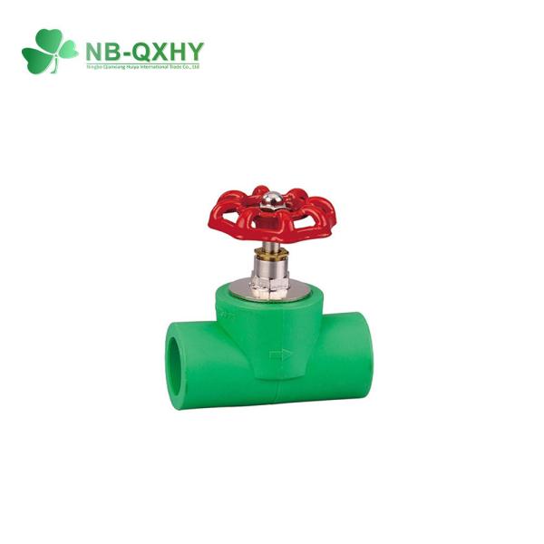 PPR Stop/Double Union/Ball Valve para água quente/fria Pressão nominal PN1.0-32.0MPa